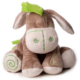 Inware Pauli Donkey 7788 Cuddly Toy Beige / Cream / Mint Size Approx. 17.5 cm