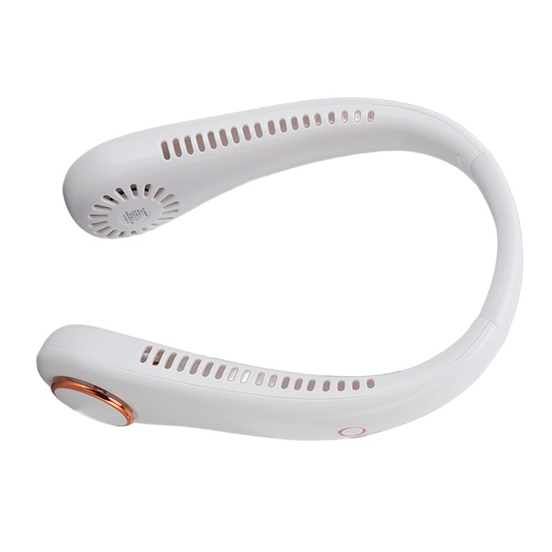 Hanging Neck Fan 3 Speed Bladeless Rechargeable Comfortable Portable Neck