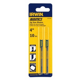 Irwin Tools IRWIN 3071410D U Shank Down Cutting 4" 10 TPI Carbon Fleam Ground Jig Saw Blade