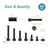 Kadrick Small Metric Screws Suitable for 3D Printer DIY, 400