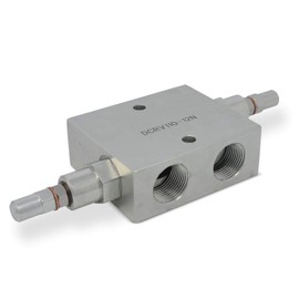 Dual Crossover Hydraulic Relief Cushion Valve, 3/4” NPT Ports, 30 GPM