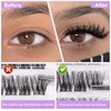 280pcs Individual Lashes Cluster Lashes C Curl DIY Natural Eyelash