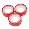 TEHAUX 10pcs Ptfe Thread Seal Tape for Plumbing Acid Alkali