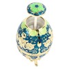 Portable Retractable Toothpick Holder European Style Rose Pattern Hand Press