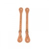 MiOYOOW Pack of 2 Leather Spur Straps, Adjustable Retro Western