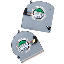 Deal4GO CPU Cooling Fan EG75070S1-C270-S9A w/GPU Fan EG75070S1-C260-S9A Set Replacement for Dell Alienware 15 R3 15 R4 P69F