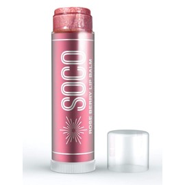 SOCO Botanicals Organic Tinted Lip Balms (Rose Berry)