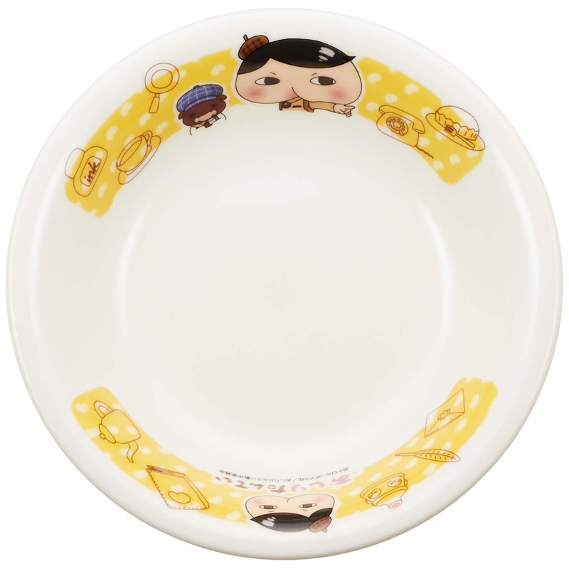 Oshiri Tante 804113 Fruit Plate (Deep Plate), Diameter 5.9 inches