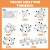 Car for Toniebox and Tonie Box Figures Storage Organizer Shelf