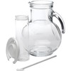 Bormioli Rocco Kufra Jug with Ice Container and White Lid,