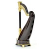 Sunrise Sound House Miniature Musical Instrument Harp, 9.4 inches (24