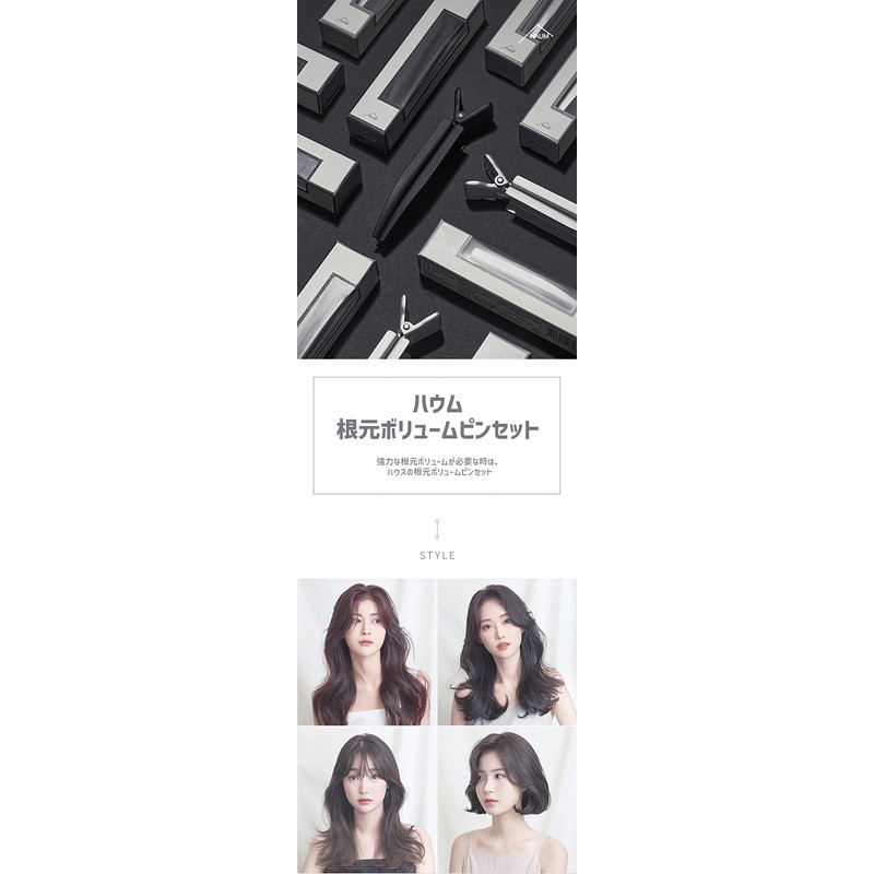 [HAUM] Haum Base Volume Clip (Tweezers) Silver 1