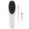 Electric Scalp Applicator Comb Red Lighting Vibration 5 Gears Microcurrent
