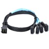 AoQhir Mini SAS HD SFF 8643 to 4X SATA 7Pin