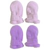 N'Ice Caps Baby Toddler Mittens Kids 2 Pairs Fleece Gloves