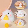 6PCS Taba Squishy Toys,Hamster Squishy Fidget Toys Gift for Children