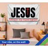 3x5 Ft Jesus The Way Truth Life Polyester Flag with
