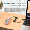 Alacrity 2D 1D USB Barcode Scanner,QR Datamatrix PDF417 Handheld Wired