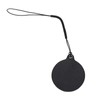 4.7cm Leather Lens Cap Sticker 15cm with String Instant Camera