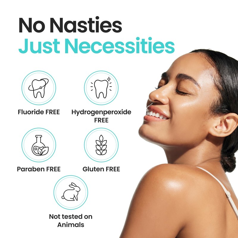 HIMALAYA PINKSALT Fluoride Free Hydroxyapatite Toothpaste with Niacinamide, Helps Remineralize,