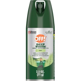 OFF!  OFF! Deep Woods Dry Insect Repellent Mosquito Insect Repellant