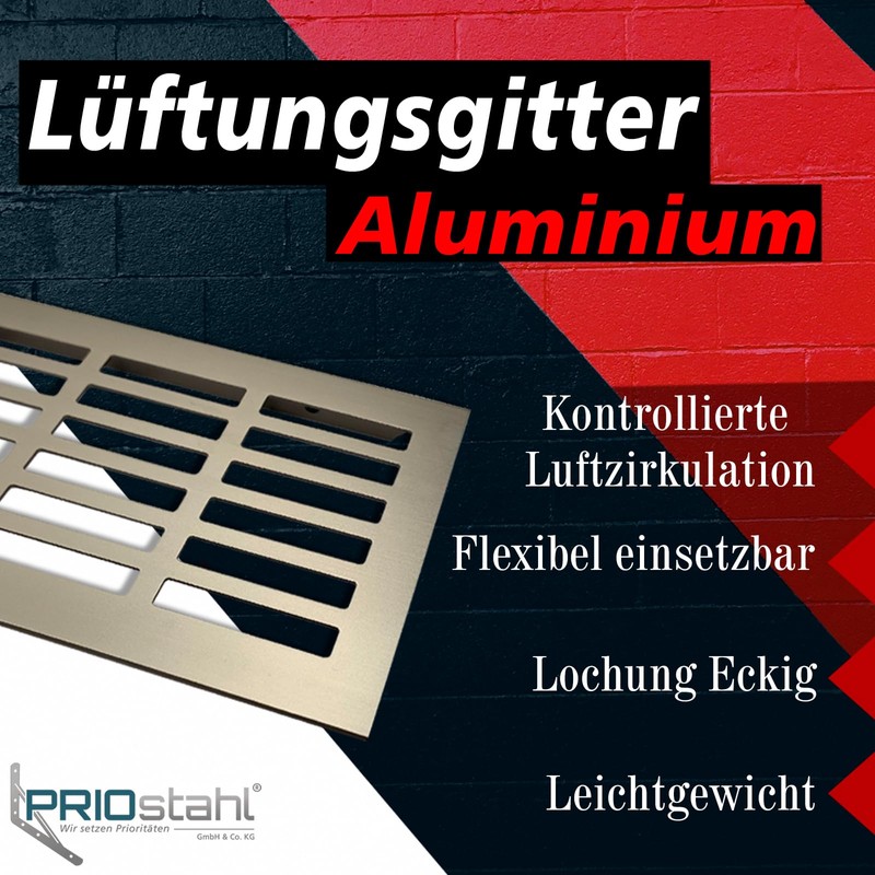 Ventilation Grille Aluminium | 100 mm x 250 mm |