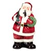 Certified International Santa’s Secret 3-D Festive Cookie Jar – A