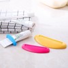 5Pcs White Toothpaste Squeezer, Plastic Toothpaste Tube Squeezer Dispenser, Toothpaste
