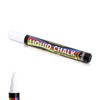 Liquid Chalk Marker Pen White - 5mm Bullet Nib