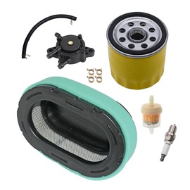 Rebuiman 52 050 02-S Oil filter with 32 083 09-S Air Filter, Fuel Pump Fit for Kohler KT610 KT620 KT730 KT715 KT725 KT730 KT735 19-26HP Engines Mower Replaces 32 083 10-S, 32-883-09-S1