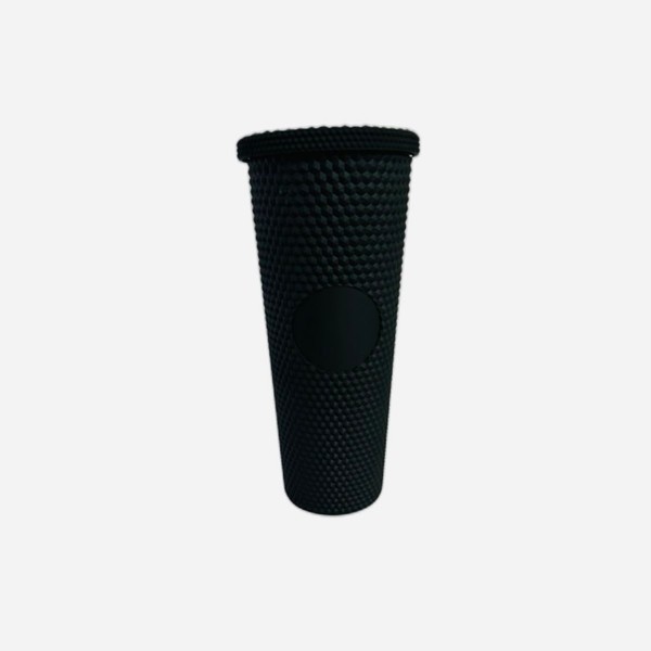 Vaso Mosaico Térmico Doble Pared 24oz Con Tapa Y Popote