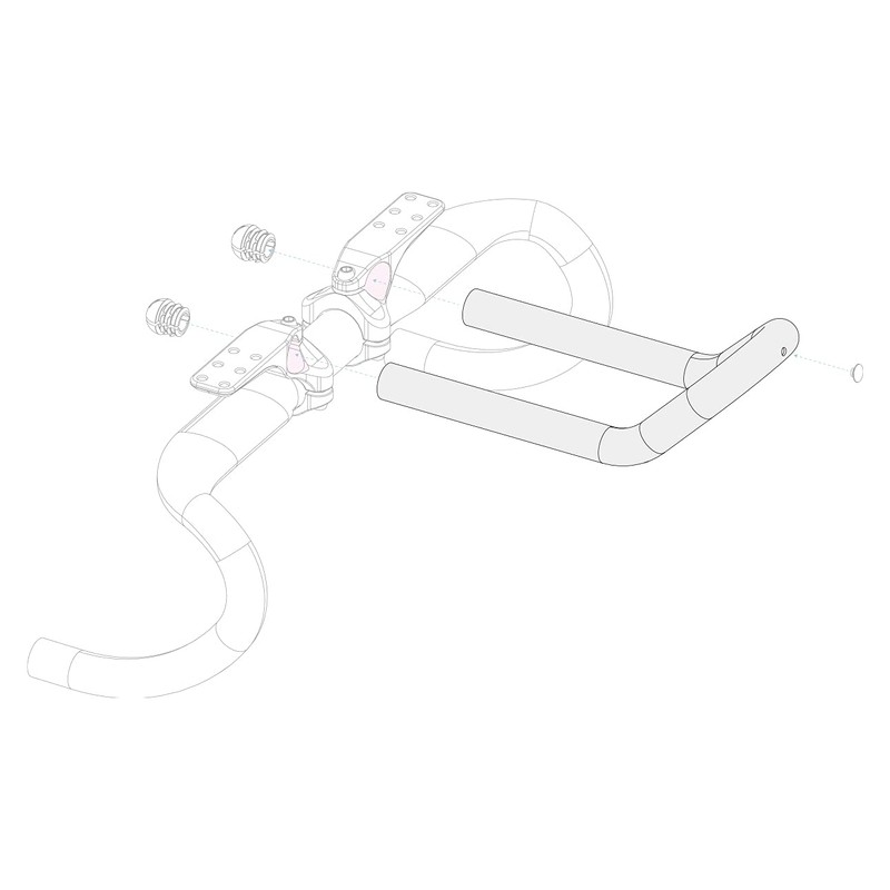 Profile Design 45ar Extension Bar Only 240mm