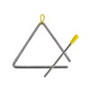 TRIXES 4 Inch Triangle Musical Instruments - Play with Percussion