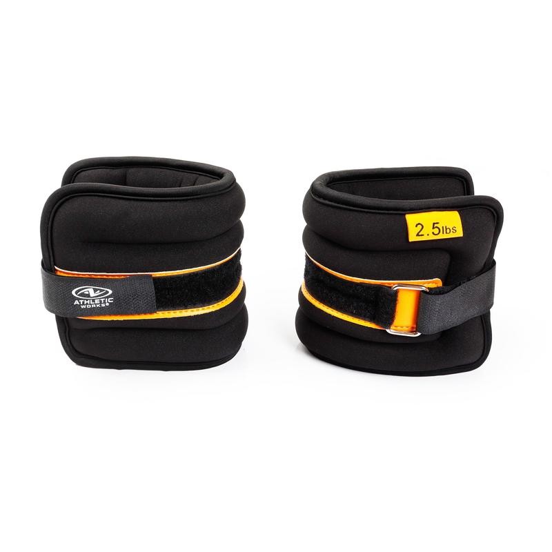 Athletic Works 5lb Pair Ankle & Wrist Weights (2pcs, Each