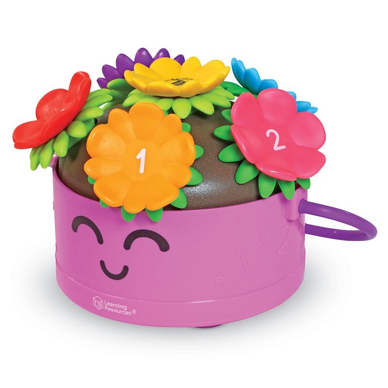 Learning Resources Poppy The Count & Stack Flower Pot -