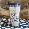 Clear Insulated Tumbler with CPA Formulas | BPA Free Reusable