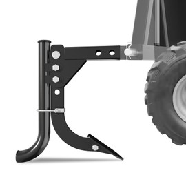 Pipe Layer Attachment and Hitch Mounted Trencher Two-in-One Set, Updated 1.37" Lexible Pipe Layer Fits Any 3-Point Ripper Hitch Lawn Subsoiler for ATV UTV Tractor