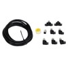 Turbo Vacuum Fitting Kit Turbocharged Wastegate Solenoid Connector Set for