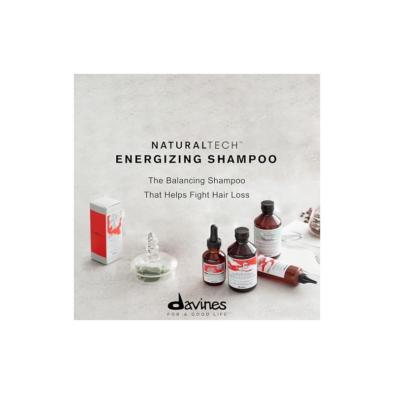 Davines Energizing Shampoo|Shampoo anti caída de cabello|250 ml