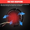 VEISUTOR Motorcycle 7 Inch Round LED Headlight, Projector LED Headlamp