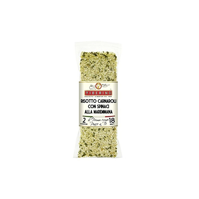 Tiberino's Real Italian Meals - Risotto Toscana with Spinach, 7