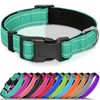Seyezo Refective Dog Collar, Soft Neoprene Padded Pet Collar for