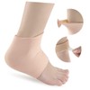 Beavorty Ankle Protection Support Socks Open Toe Design Moisturizing Reflexology