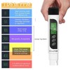 TDS Meter,ProPOW 3-in-1 TDS/EC/Temperature Meter,ppm Meter, Measure 0-9999 ppm (White)