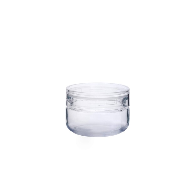 [Made in Japan] Seiglass Seramate 221176 Storage Container, Glass Canister, 6.1 fl oz (170 ml), Charmy Clear, S3