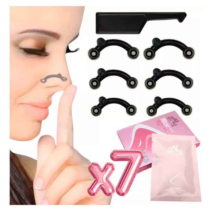 Clip Corrector Nasal Respingador Nariz Moldeador Silicona