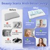 Mybow Beauty Pillow for Sleeping on Back, Anti Wrinkle Aging