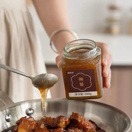 Plum Sauce Sweet & Sour With Salty Taste, Pure Plum Sauce, Green Plum Sour Plum Sauce, Fruit, Roast Goose, Barbecued Pork Dipping Sauce, Homemade Drinks 14.1oz,青梅酱Shipping from California, U.S.