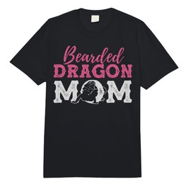 Bearded Dragon Mother Girl or Female Lizard and Reptile Comfort Colors Adult Heavyweight T-Shirt