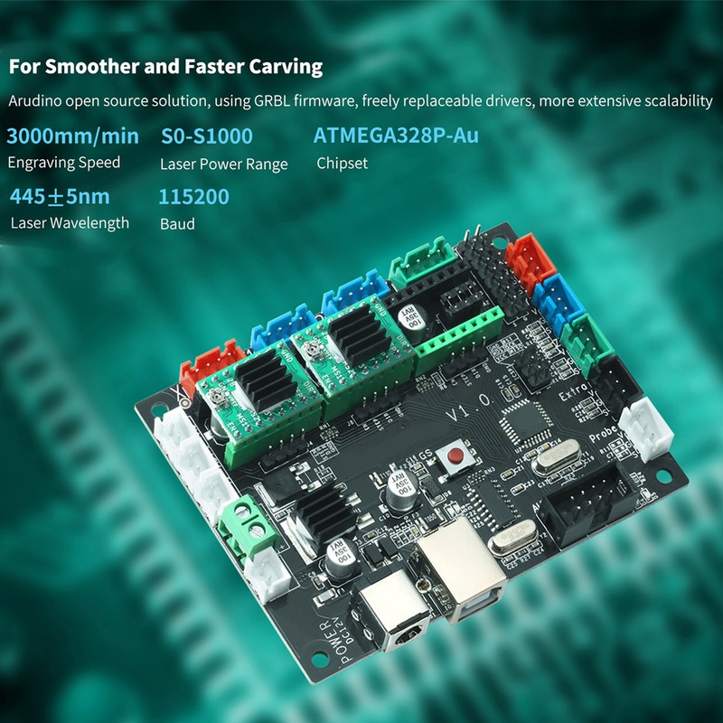 Laser Engraver Mainboard Cutter Cutting Engraving Machine Main Board for